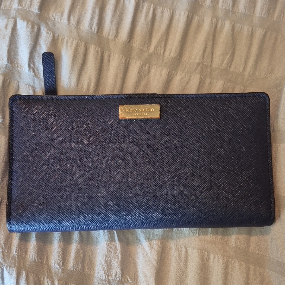 Kate Spade Navy Blue Wallet